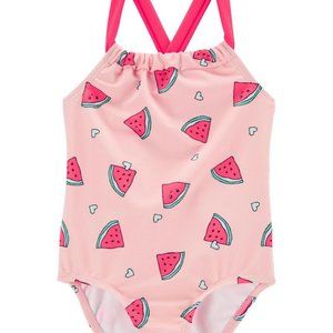 CARTER'S Watermelon 1-Piece Swimsuit